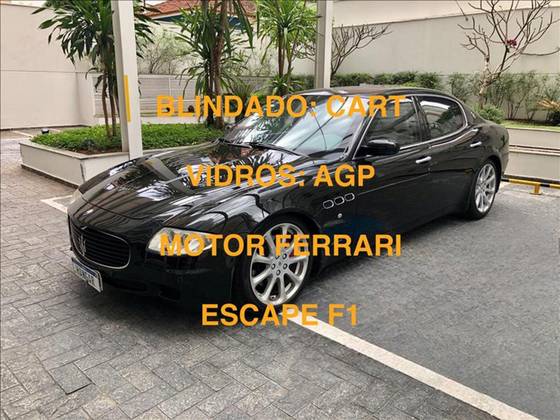 MASERATI QUATTROPORTE 4.2 EXECUTIVE V8 32V GASOLINA 4P AUTOMÁTICO MASERATI QUATTROPORTE 4.2 EXECUTIVE V8 32V GASOLINA 4P AUTOMÁTICO